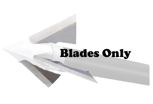 Exodus Replacement Blades 100 & 85gr Barbed Swept Blade