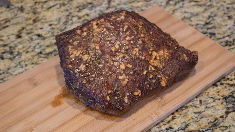 Full Draw Archery - Garlic and Herb Elk Roast